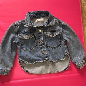 Zara jean jacket